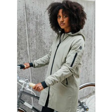 Long Bomber Jacket - AGU - Veste pluie vélo femme