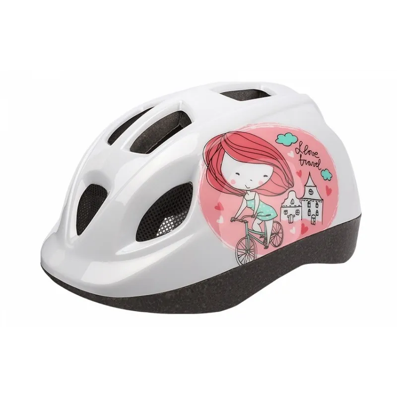 Princess - Polisport - Casque enfant vélo