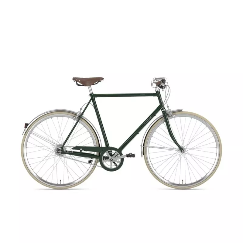 GAZELLE - Van Stael NX7 - cadre haut - Vélo ville vintage