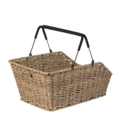 Panier vélo jonc de mer MIK- Basil