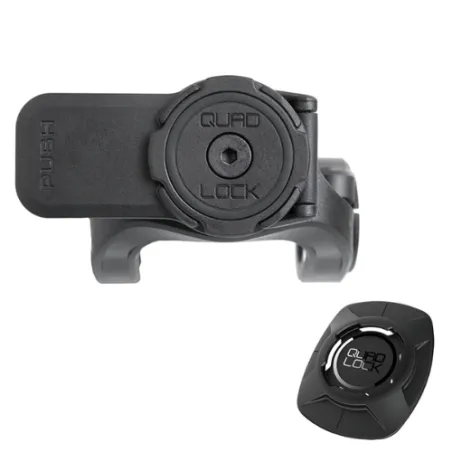 Support téléphone avec adaptateur Quad Lock pour vélos Brompton