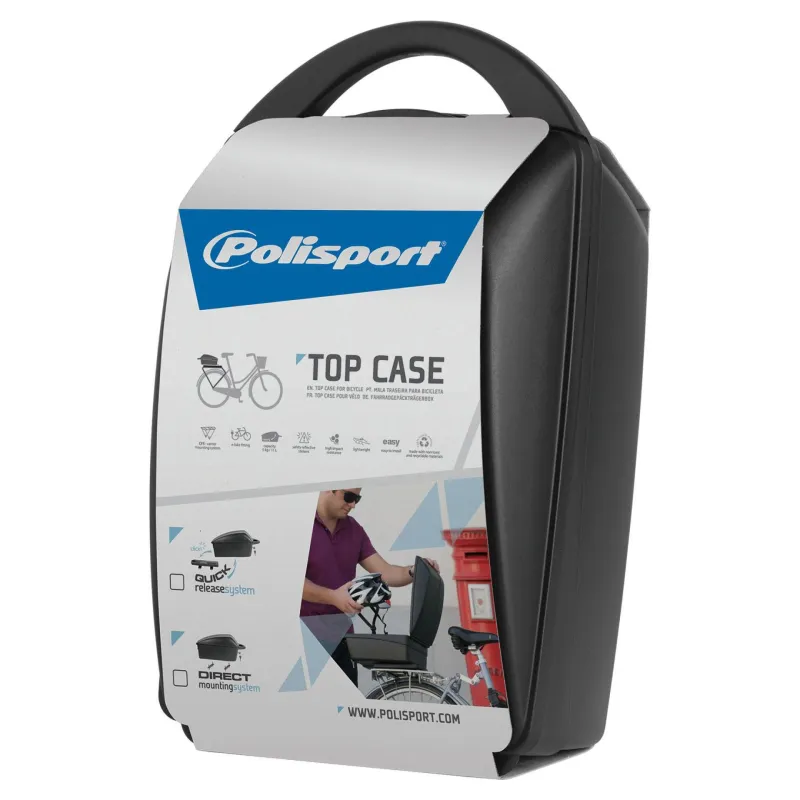 Polisport Top case Quick Release pour vélo