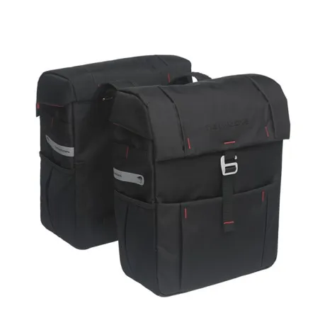 Sacoche vélo double 37 L Vigo - Fixation MIK - New Looxs