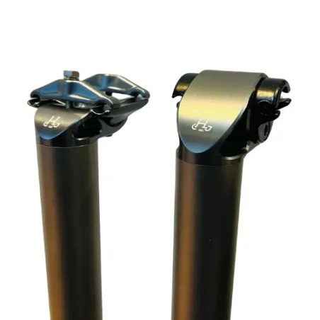 Tige de selle titane (avec pentaclip/chariot) - H&H