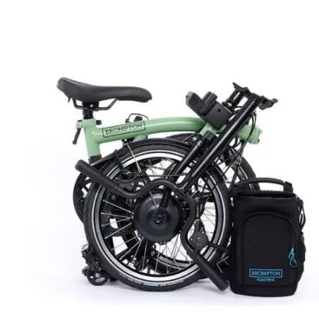 Brompton électrique C-Line 4 vitesses - Matcha Green