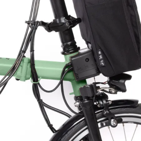 Brompton électrique C-Line 4 vitesses - Matcha Green