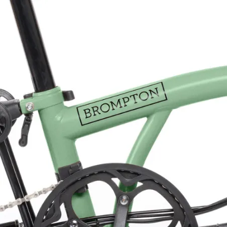 Brompton électrique C-Line 4 vitesses - Matcha Green