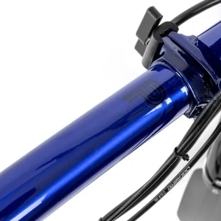 Brompton Electric P Line explore 12 vitesses guidon H Bolt , Bolt Blue Lacquer