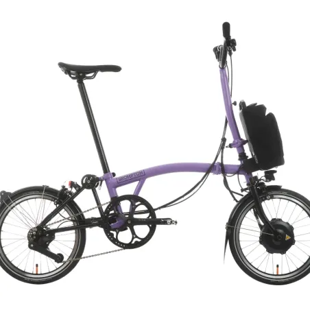 Brompton Electric 4 vitesses - Pop Lilac