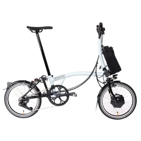 Brompton P-Line électrique 12 vitesses  - Lunar Ice