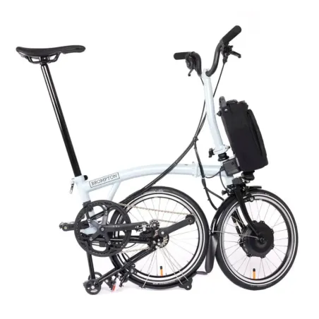 Brompton P-Line électrique 12 vitesses  - Lunar Ice