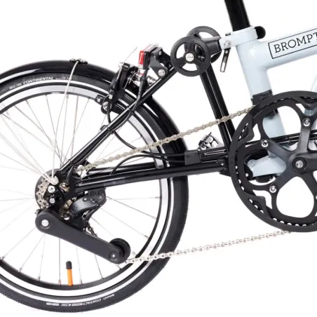 Brompton P-Line électrique 12 vitesses  - Lunar Ice