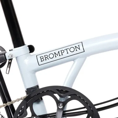 Brompton P-Line électrique 12 vitesses  - Lunar Ice