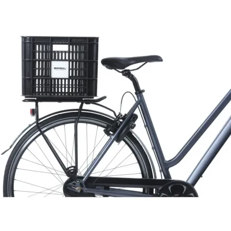 Caisse à vélo (fixation MIK incluse) Crate - Basil