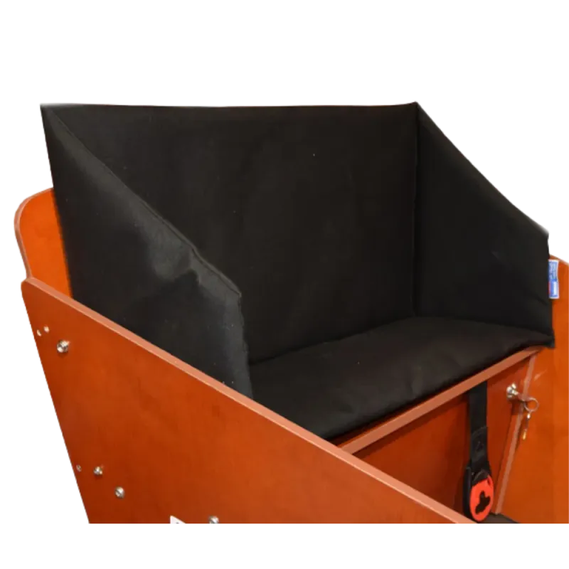 Siège avec protection dorsale et latérale - Bakfiets