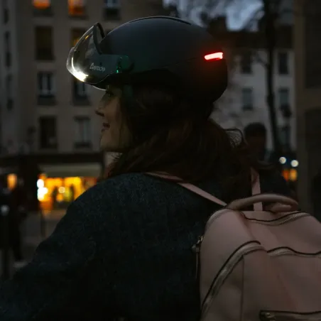 Casque Lifre Premium (Éclairage + Clignotants) - Overade