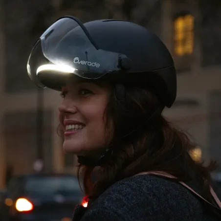 Casque Lifre Premium (Éclairage + Clignotants) - Overade