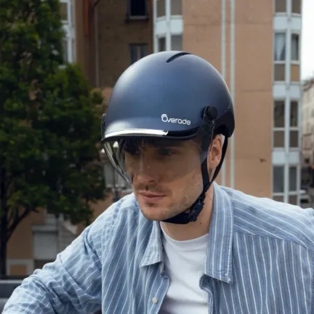 Casque Life Premium (Éclairage + Clignotants) - Overade