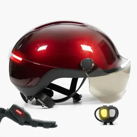 Casque Lifre Premium (Éclairage + Clignotants) - Overade