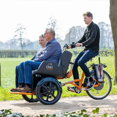 Chat vélo pousse-pousse - VanRaam