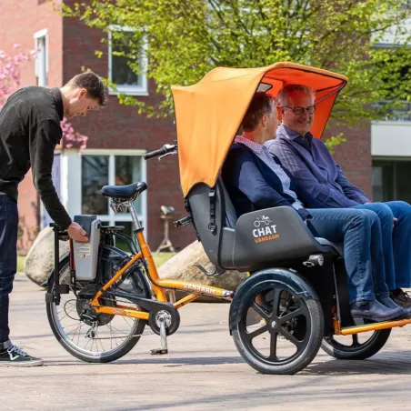 Chat vélo pousse-pousse - VanRaam