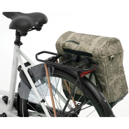 Sacoche vélo simple New Looxs Camella  Bambou 24,5L