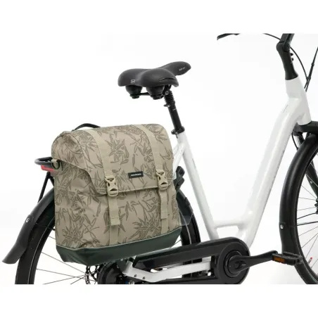 Sacoche vélo simple New Looxs Camella  Bambou 24,5L