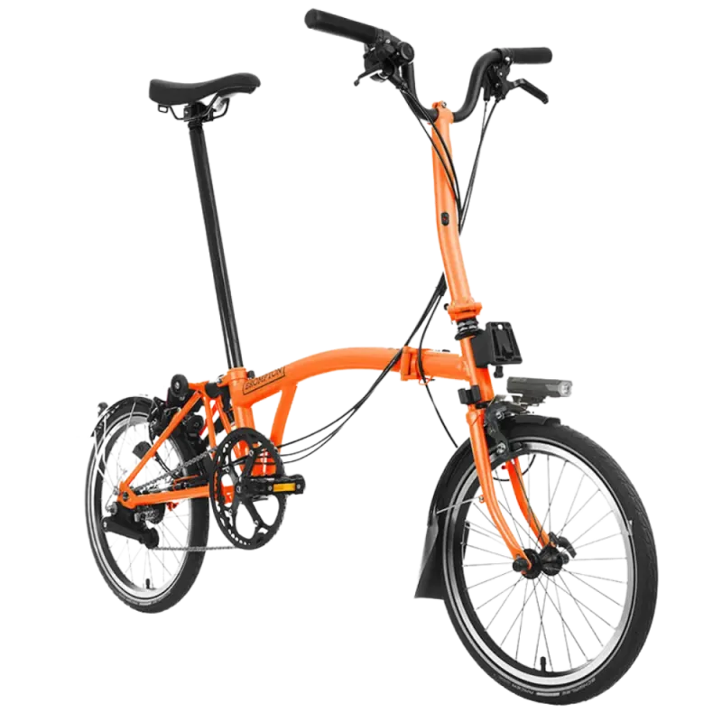 Brompton C-Line Explore 6 vitesses - Sunset Orange
