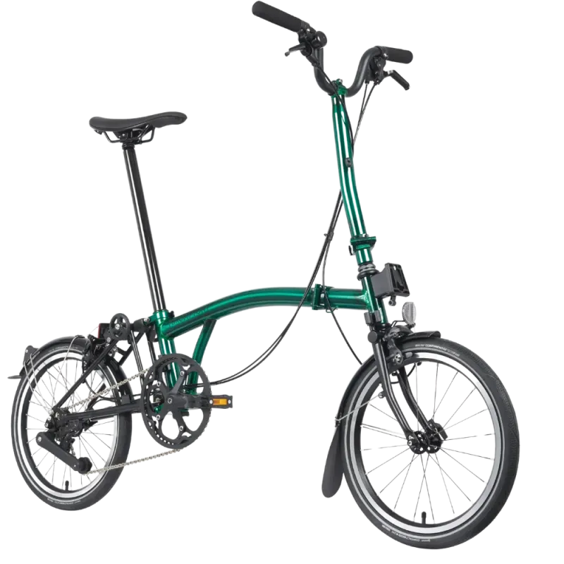 Vélo pliant P-Line - Brompton. Triangle et fourche en titane Vélo pliant P-Line - Brompton. Triangle et fourche en titane