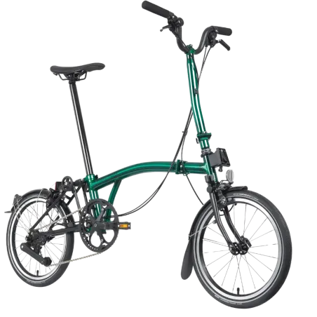 Vélo pliant P-Line - Brompton. Triangle et fourche en titane