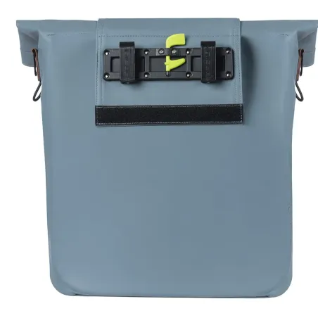 Sacoche vélo en cuir végétal City Shopper 14-16L - Basil
