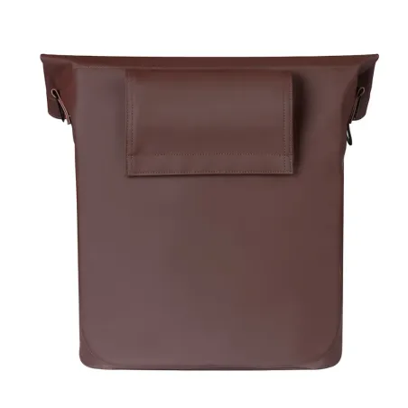 Sacoche vélo en cuir végétal City Shopper 14-16L - Basil