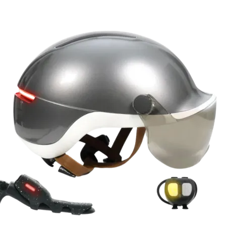 Casque Life Premium (Éclairage + Clignotants) - Overade