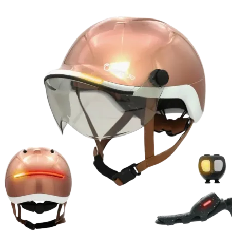 Casque Lifre Premium (Éclairage + Clignotants) - Overade