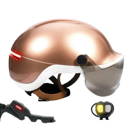 Casque Lifre Premium (Éclairage + Clignotants) - Overade