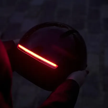 Casque vélo Urbain avec éclairage + clignotants - Overade