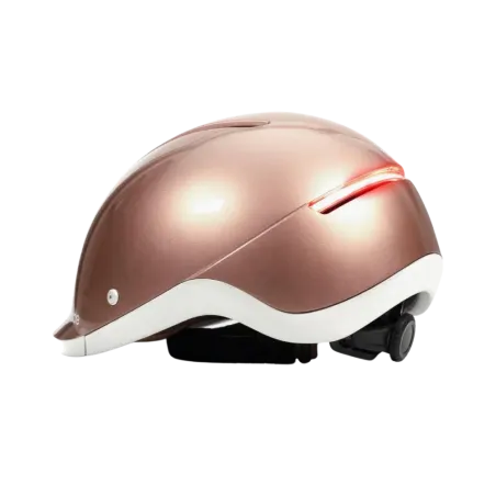 Casque vélo Urbain avec éclairage + clignotants - Overade