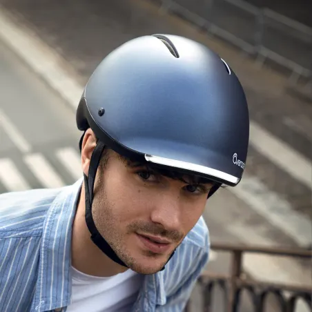 Casque vélo Urbain avec éclairage + clignotants - Overade