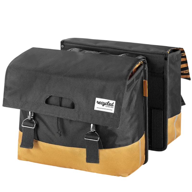 Sacoche double 40 L en polyester recyclé - Urban Proof Sacoche double 40 L en polyester recyclé - Urban Proof