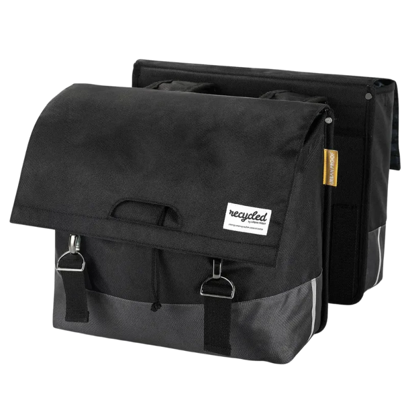 Sacoche double 40 L en polyester recyclé - Urban Proof Sacoche double 40 L en polyester recyclé - Urban Proof