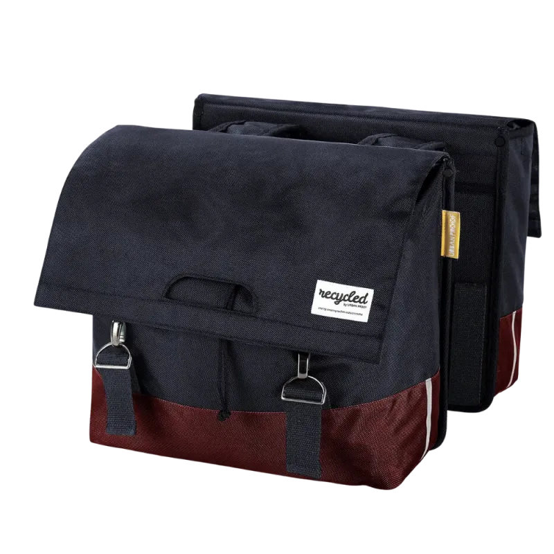 Sacoche double 40 L en polyester recyclé - Urban Proof Sacoche double 40 L en polyester recyclé - Urban Proof