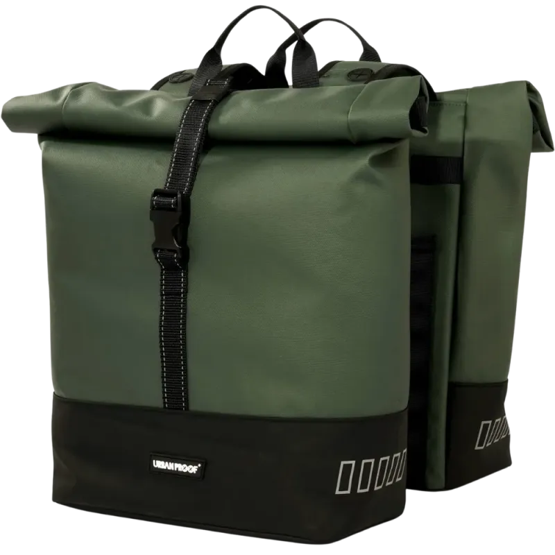 Sacoche vélo double Rolltop 38L - Urban Proof Sacoche vélo double Rolltop 38L - Urban Proof