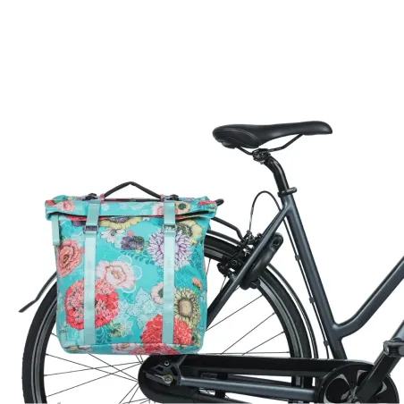 Sacoche double Bloom Field  MIK pour vélo - Basil 28-35L