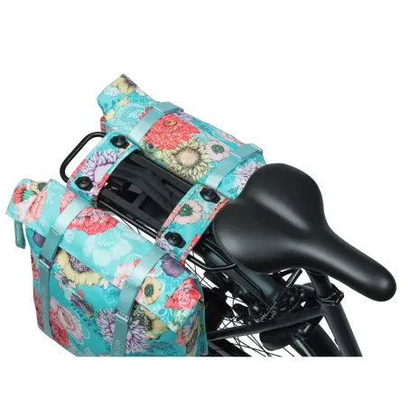 Sacoche double Bloom Field  MIK pour vélo - Basil 28-35L