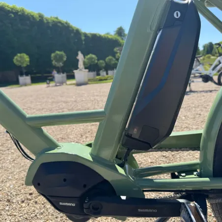 Brompton Electric C Line explore 12 vitesses guidon M Ocean, Ocean Blue