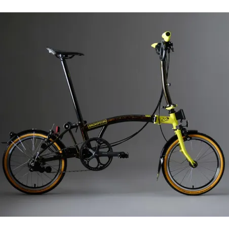 Kopie van Brompton C Line M6L (R&eacuteserve), Yuzu Lime