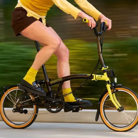 Kopie van Brompton C Line M6L (R&eacuteserve), Yuzu Lime