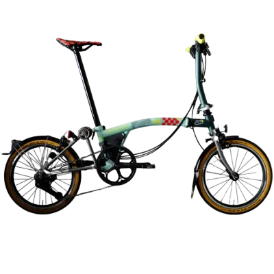Kopie van Brompton P Line M12L (Surface) Lunar Ice, Lunar Ice
