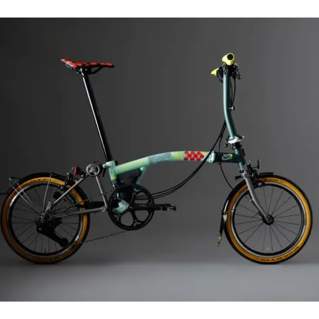Kopie van Brompton P Line M12L (Surface) Lunar Ice, Lunar Ice