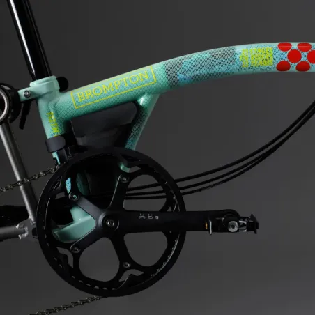 Kopie van Brompton P Line M12L (Surface) Lunar Ice, Lunar Ice